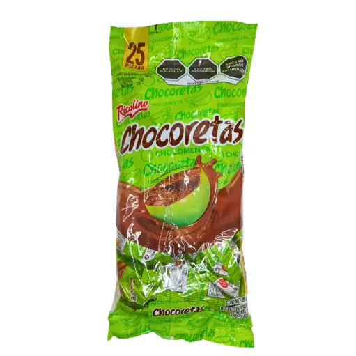 [BA63] CHOCORETAS RICOL MINI C/10BLS 25PZ