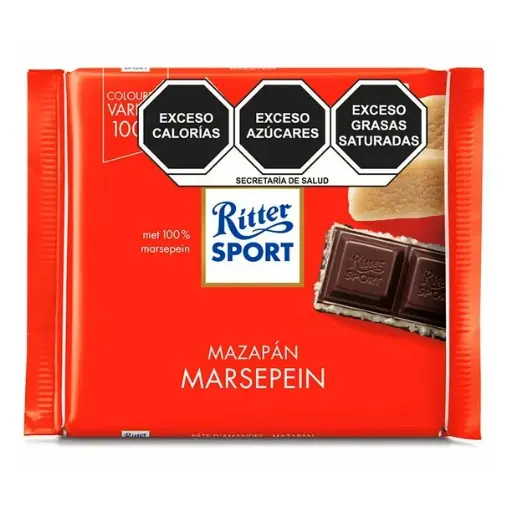 [EX259] CHOCOLATE RITTER AMARGO MAZAPAN C/12 PZ