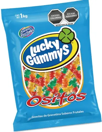 [LK01] GOMA LUCKY OSITOS BOLSA 1KG 