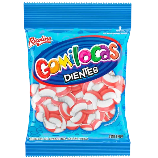 [BA83] GOMA DIENTES RICOL 1KG