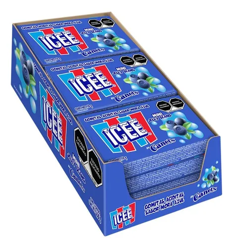 [CC82] GOMITA MINI JELLY BEAN ICEE C/24DIS 9PZ