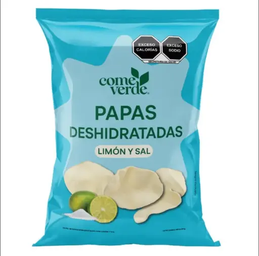 [PT018] PAPAS DESHIDRATADAS SAL Y LIMÓN 85G