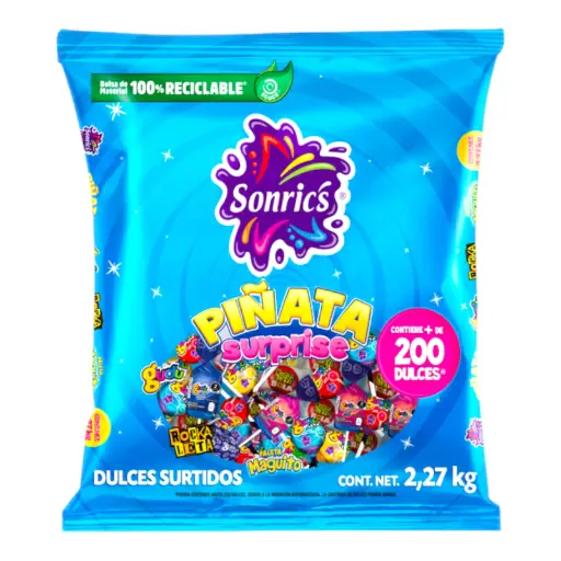 [SA78] PIÑATERO SABRI SURPRISE 6BLS/2KG