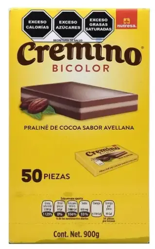 CHOCO CREMINO CAJA 50PZ