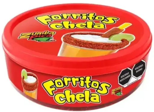 [ZU72] FORRITOS CHELA ZUMBA CAJA 30PZ