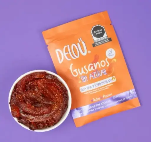[559] DELOU GUSANO CHILE 40G