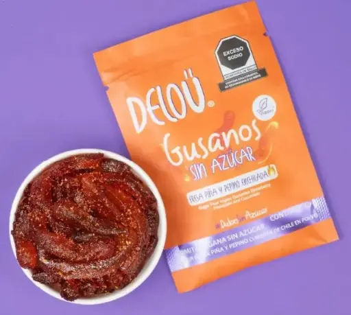 [559] DELOU GUSANO CHILE 40G