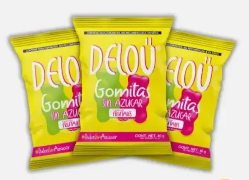 DELOU OSITOS FRUTALES CAJA 12PZ