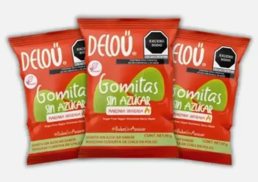 DELOU MANZANA ENCHILADA CAJA 12PZ