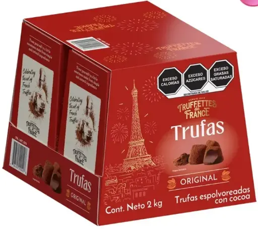 TRUFAS FRANCE COCOA 2 BLS 1KG