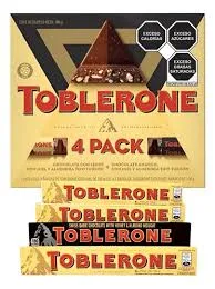 CHOCO TOBLERONE C/4PZ