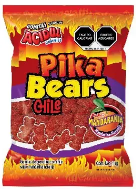 [OE1] GOMA OSO NARANJA ENCHILADA ACIDUL 1KG