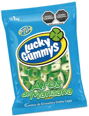 [LK34] GOMA ARO MANZANA LUCKY 1KG